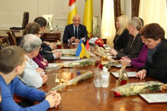 Городской голова Одессы вручил награды лучшим спортсменам по итогам 2014 года (фото)