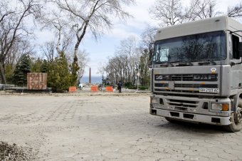На Аллее Славы продолжается реконструкция