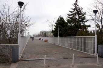 В Одессе идет подготовка к ремонту Тещиного моста (фото)