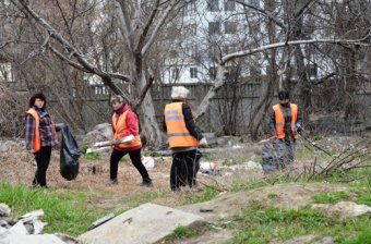 В Одессе начались работы по расчистке стихийной свалки на улице Скворцова (фото)