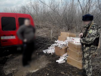 Сигаретные контрабандисты до Одессы не доехали