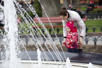 В Одессе заработали фонтаны