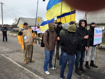 Сотоварищи лидера Одесского «Совета общественной безопасности» блокировали пункт пропуска Кучурган (фото)