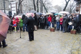 В Одессе открылась мемориальная доска выдающемуся украинскому балетмейстеру Павлу Вирскому (фото)