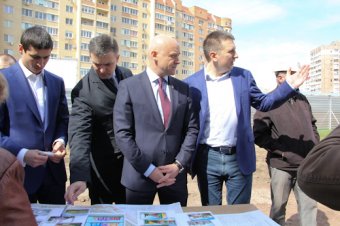 Геннадий Труханов: В Одессе ведется строительство социально значимых объектов (фото)