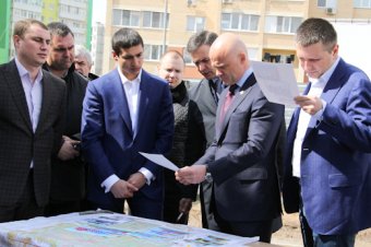 Геннадий Труханов: В Одессе ведется строительство социально значимых объектов (фото)