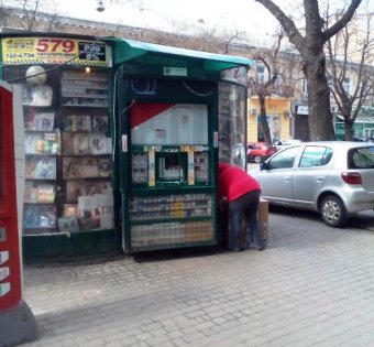 Одесские власти отчитываются о демонтаже незаконно установленных объектов уличной торговли