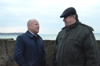 В Одессе остановлено размытие дамбы Хаджибейского лимана (фото)
