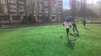 «День здоровья» на модернизированной спортплощадке в Одессе (фото)