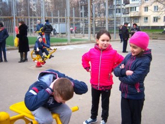 «День здоровья» на модернизированной спортплощадке в Одессе (фото)