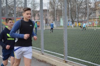 «День здоровья» на модернизированной спортплощадке в Одессе (фото)