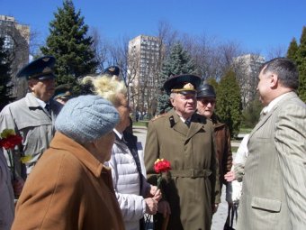 На Кургане Славы в Одессе почтили память погибших воинов (фото)