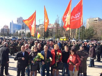 Одесский «УДАР» отдал дань памяти героям-освободителям Одессы
