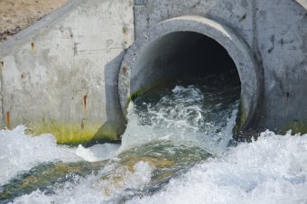Куяльник наполняется морской водой