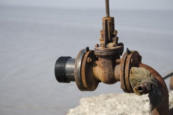 Куяльник наполняется морской водой