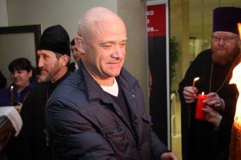 Благодатный огонь в Одессе