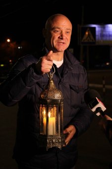 Благодатный огонь в Одессе
