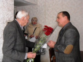 В Киевском районе Одессы поздравили ветеранов-освободителей (фото)