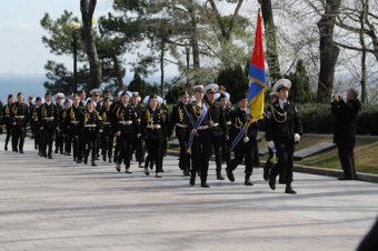 В Одессе на Аллее Славы стартовала Почетная Вахта Памяти-2015 (фото)