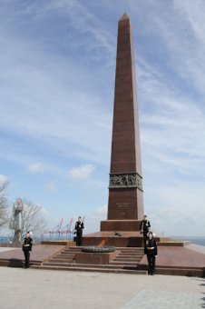В Одессе на Аллее Славы стартовала Почетная Вахта Памяти-2015 (фото)