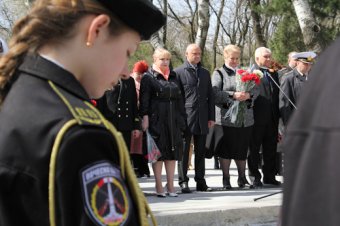 В Одессе на Аллее Славы стартовала Почетная Вахта Памяти-2015 (фото)