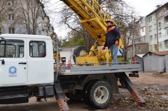 В Одессе постоянно проводится ремонт наружного освещения (фото)