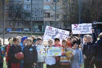 Одесские школьники активно занимаются спортом