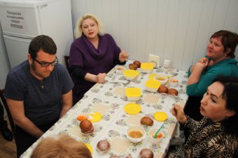 Геннадий Труханов и делегация из Италии ознакомились с организацией питания в одесской горбольнице №5 (фото) 