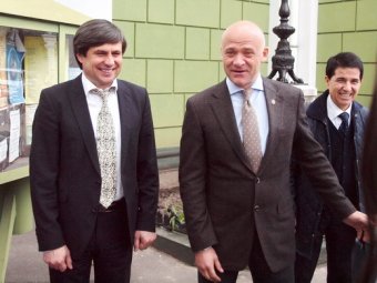 Геннадий Труханов и делегация из Италии ознакомились с организацией питания в одесской горбольнице №5 (фото) 