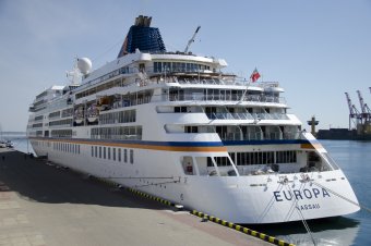 В Одессу прибыло круизное судно Europa