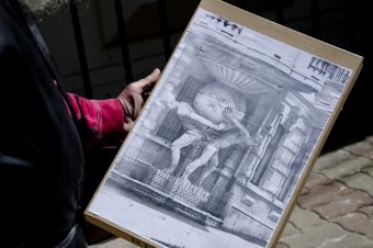 Знаменитые одесские атланты нуждаются в реставрации (фото)