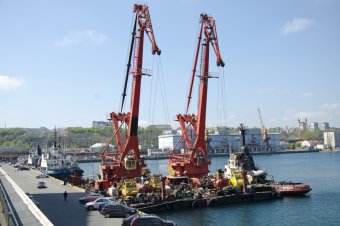 Прогулка по морскому вокзалу