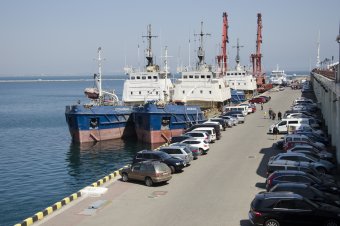 Прогулка по морскому вокзалу