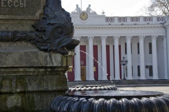 Утро на Приморском бульваре