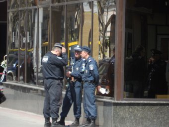 В Одессе сорвано проведение круглого стола по конституционной реформе (фото)