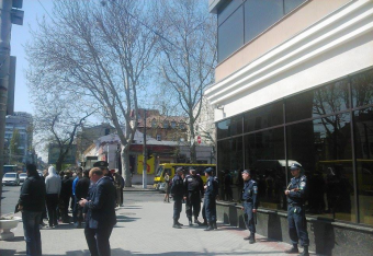 В Одессе сорвано проведение круглого стола по конституционной реформе (фото)