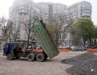 Завершается второй этап капремонта Аллеи Славы города-героя Одессы (фото)