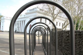 В центре Одессы появилась велопарковка (фото)