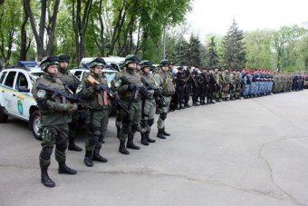 Иван Катеринчук провел инструктаж личного состава органов МВД на Куликовом поле Одессы (фото)