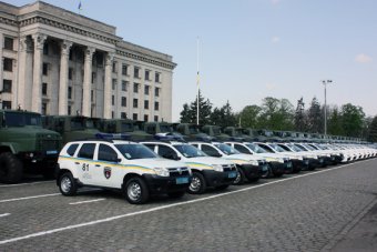 Иван Катеринчук провел инструктаж личного состава органов МВД на Куликовом поле Одессы (фото)