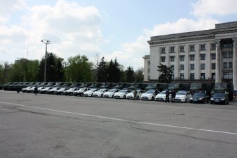 Иван Катеринчук провел инструктаж личного состава органов МВД на Куликовом поле Одессы (фото)
