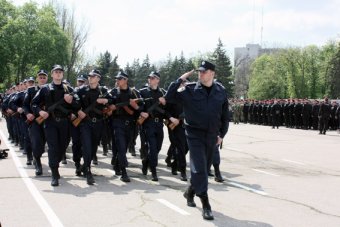 Иван Катеринчук провел инструктаж личного состава органов МВД на Куликовом поле Одессы (фото)