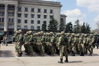 Иван Катеринчук провел инструктаж личного состава органов МВД на Куликовом поле Одессы (фото)
