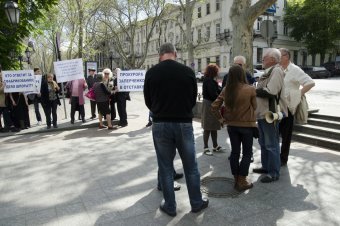 Под прокуратурой пикет: Общественники требуют привлечь к ответственности виновных представителей закона