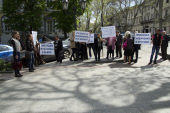 Под прокуратурой пикет: Общественники требуют привлечь к ответственности виновных представителей закона