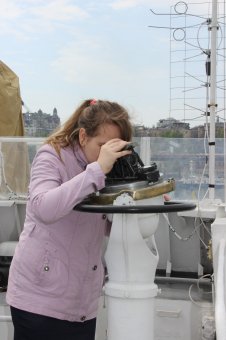 Морские пограничники пригласили одесских школьников на экскурсии на корабли и катера Морской охраны (фото)