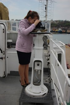 Морские пограничники пригласили одесских школьников на экскурсии на корабли и катера Морской охраны (фото)