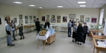 Открытие выставки «Война –Украина- Победа!»