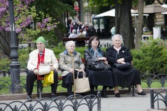 Одесситы празднуют День Победы (фото)
