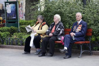 Одесситы празднуют День Победы (фото)